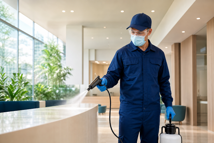 Inspección, desinfección y sanitización